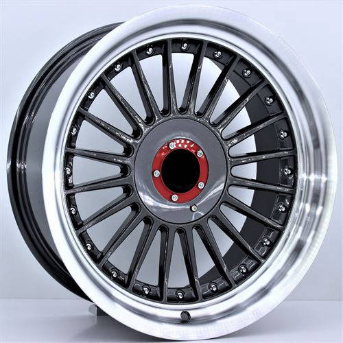 8X100/108 9X16 RC-1162 ET15 67.1 BLACK/LIP